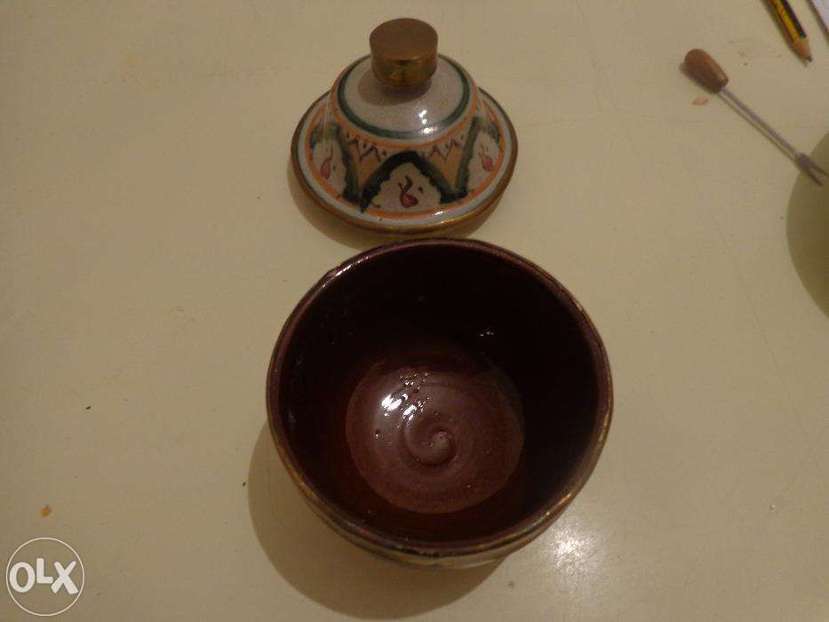 Biblot-Pote Vaso antigo colecionadores pintado á mão