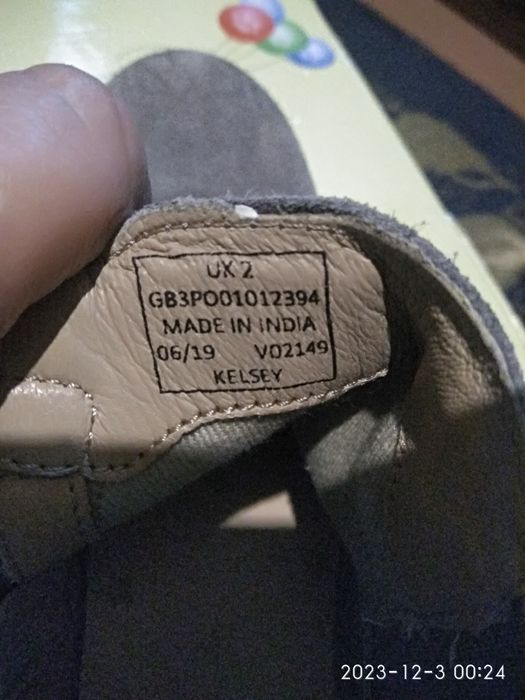 Ботиночки для девочки