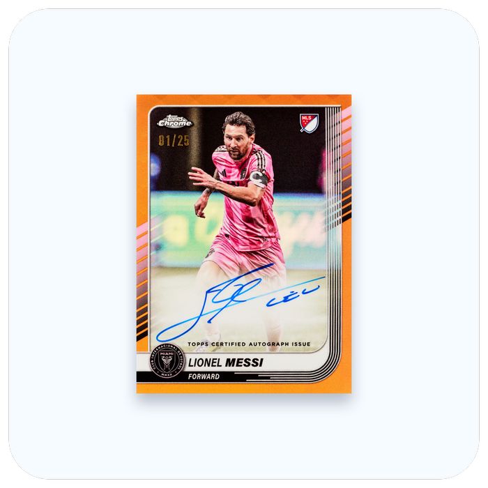 2025 Topps Chrome MLS Value Box