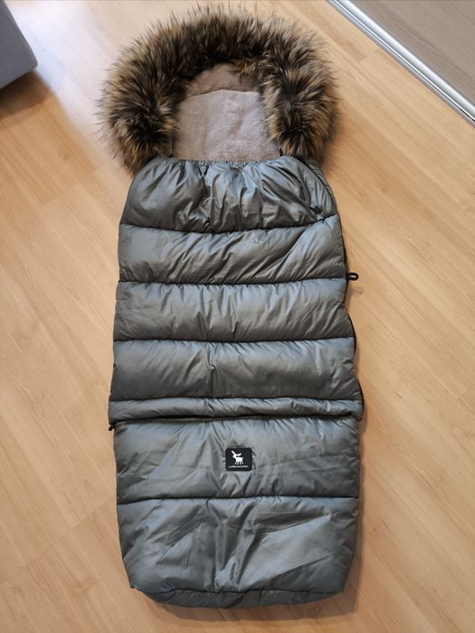 Śpiworek Cottonmoose Combi 3w1 kolor oliwkowy