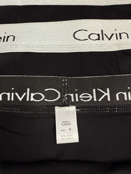 Чоловічі боксери CK серія Modern White/Black. Мужские трусы