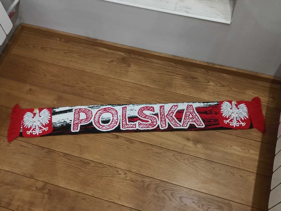 Szalik kibica Polska, piłka nożna, siatkówka, skoki narciarskie, żużel