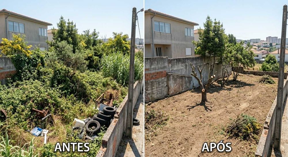 Desmatação Rápida / Limpeza de Terrenos - Preços Justos