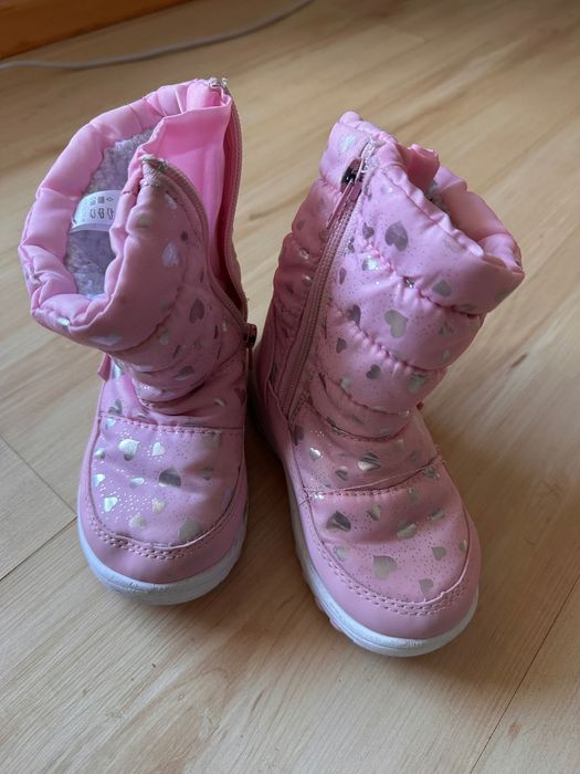 Buty zimowe dziewczęce