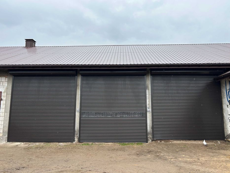 Brama rolowana garażowa elektryczna roletowa