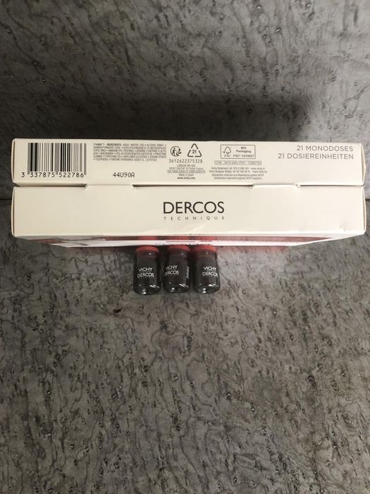 Vichy Dercos засіб проти випадіння волосся для жінок в ампулах по 6ml.