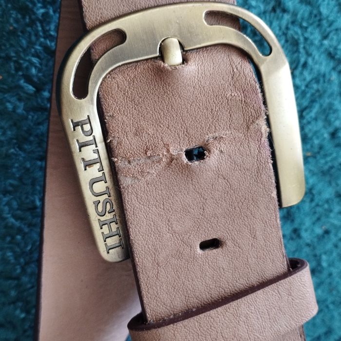 Pitushi pasek skórzany damski