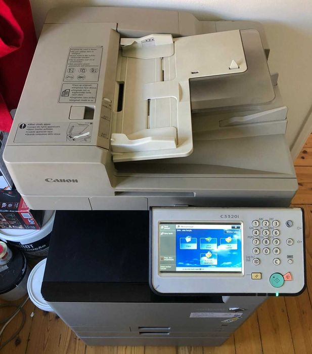 Fotocopiadora - Canon imageRUNNER ADVANCE C3320i - Impressão à Laser, Scanner, A4/A3, P&B e Cores