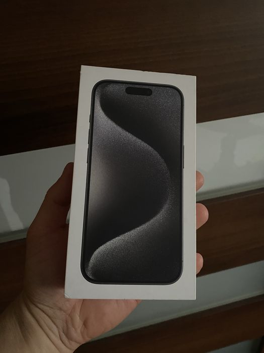 iPhone 15 PRO |BLACK TITANIUM|•Idealny stan•Piękny•Jak NOWY•128GB