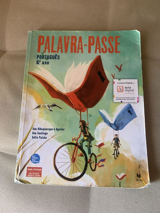 Vendo livro de portugues de 6 ano