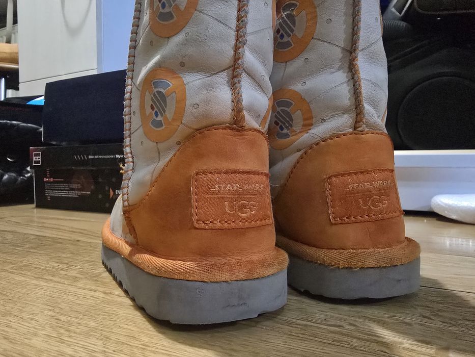 Дитячі чоботи UGG XStar Wars Classic II R2-D2 Droid Orange