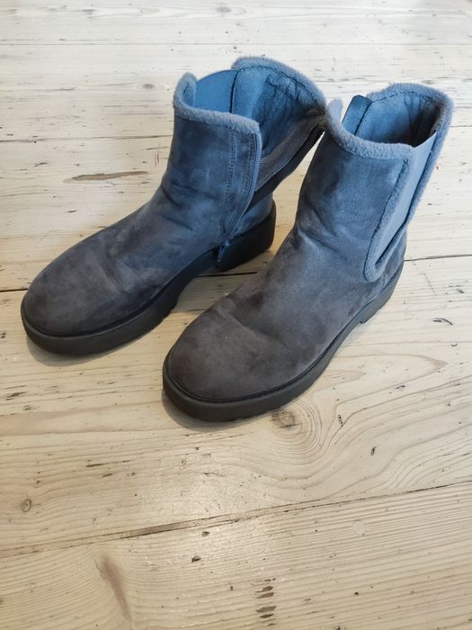 Buty jesienno zimowe zamszowe damskie 40