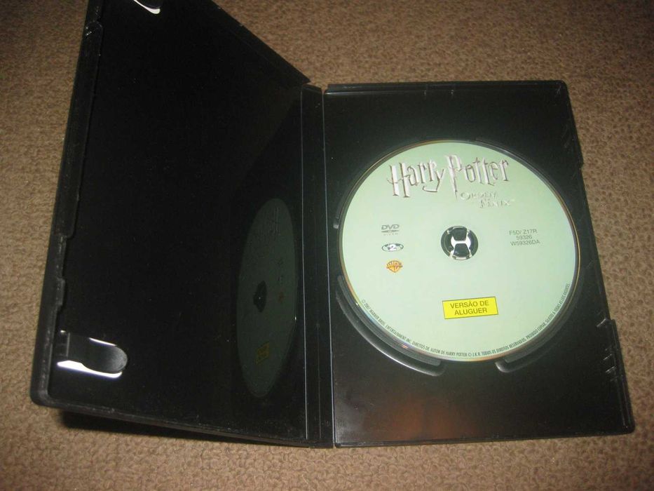 DVD "Harry Potter e a Ordem da Fénix" com Daniel Radcliffe