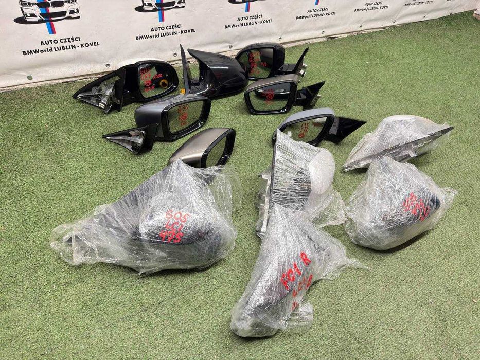 Дзеркало BMW G20 G30 G15 G11 G05 X5 G06 X6 G07 G24 G32 G12 G01 G02 зеркало бічне комплектне праве ліве левое дзеркала БМВ Г05 Г06 Г01 Г10 Г20 F36 F32
