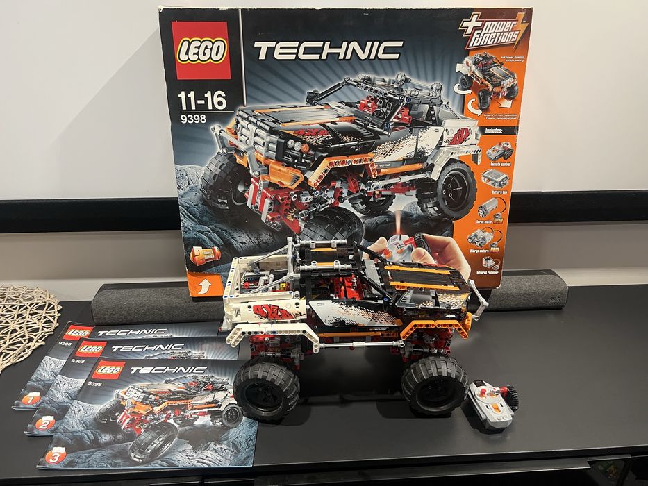 Lego Technic 9398 - Wóz z napędem 4x4 2w1