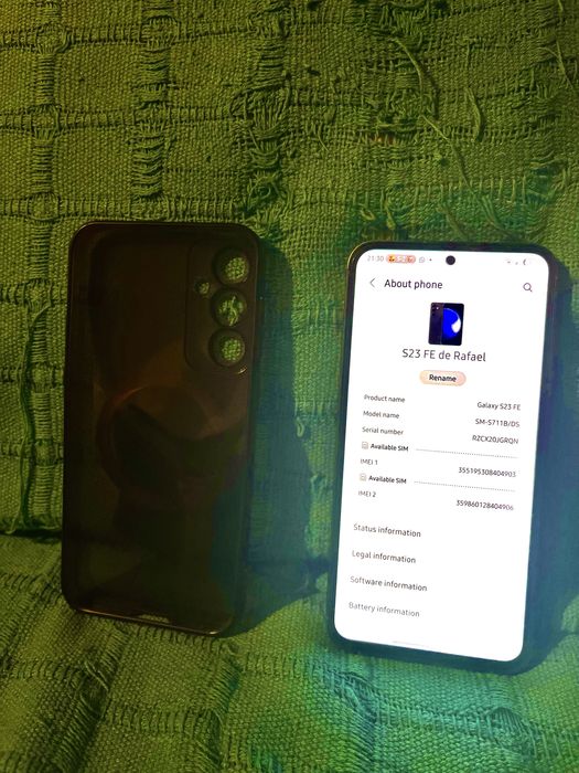 Samsung S23FE com garantia