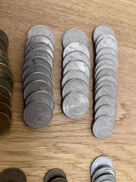 Monety obiegowe PRL lata 70-80