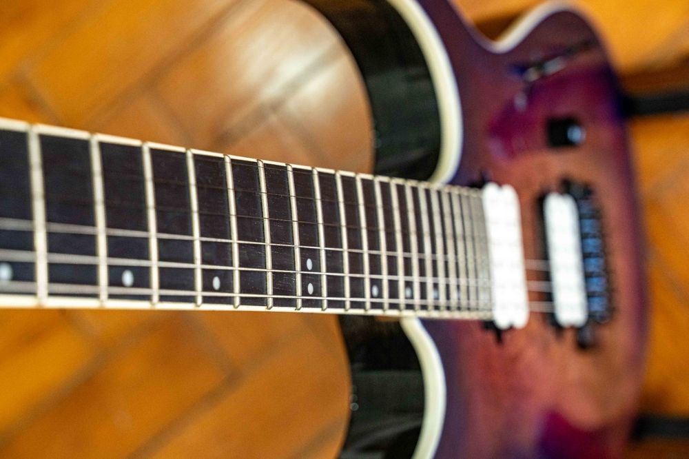 Guitarra Ibanez Iron Label RGIX6DLB
