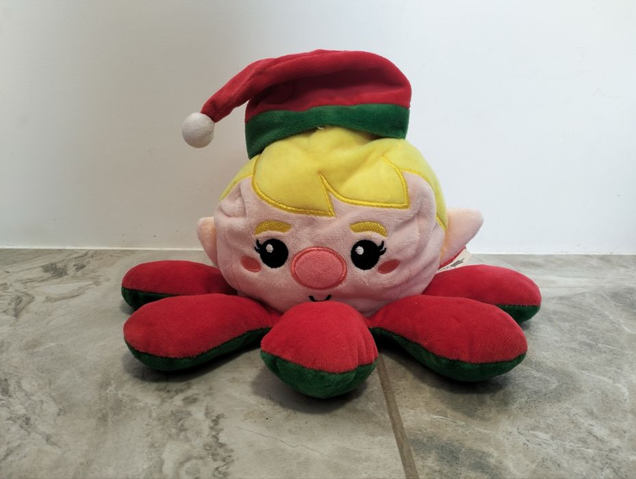 Двусторонний Флип Осьминог Плюшевая Игрушка