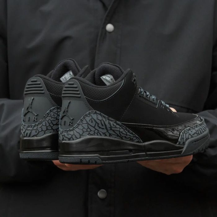 Кроссовки Jordan 3 Black cat