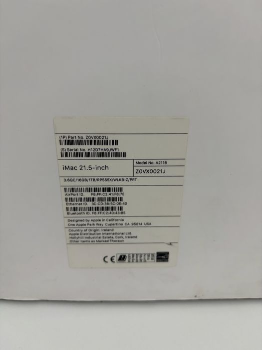 IMac 21.5 inch Late 2025