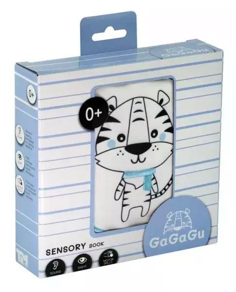GaGaGu. Książeczka sensoryczna Tygrys. TM Toys. Nowy Produkt