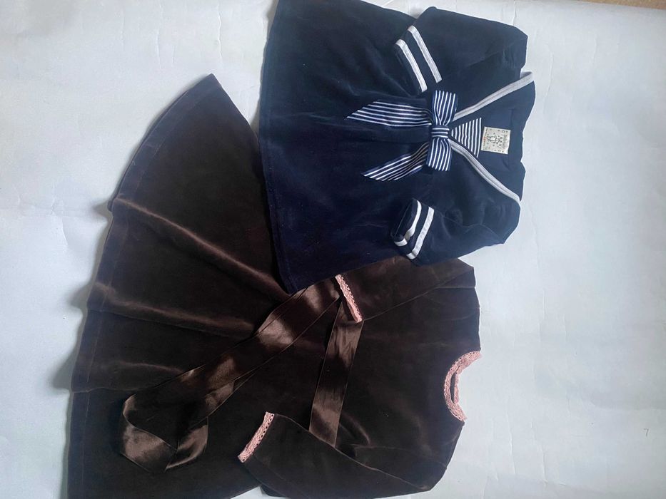 Гарні велюрові платтячка шикарних кольорів