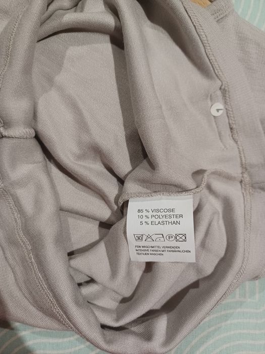 Krótki Top Bluzka crop top z długim rękawem