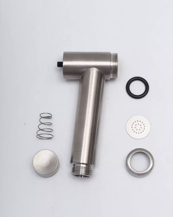 Смеситель с гигиеническим душем VENTA Чехия из нержавеющей стали.