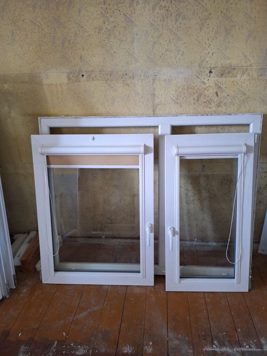 Okno Oknoplast PCV z Funkcją Uchylania używane 113x146