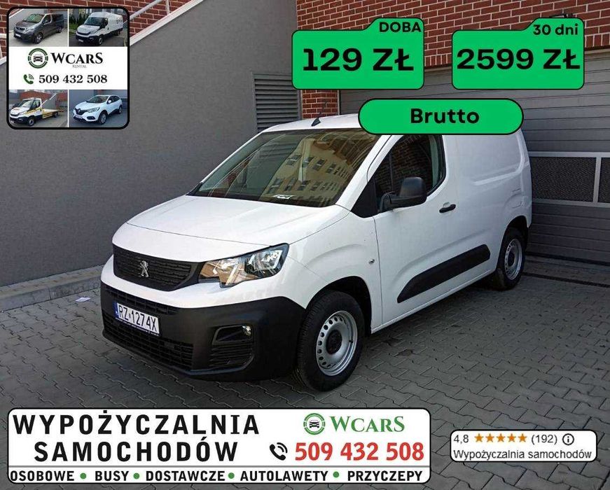 Wynajem VAN BUS Dostawczy Wypożyczalnia aut  samochodów bez limitu