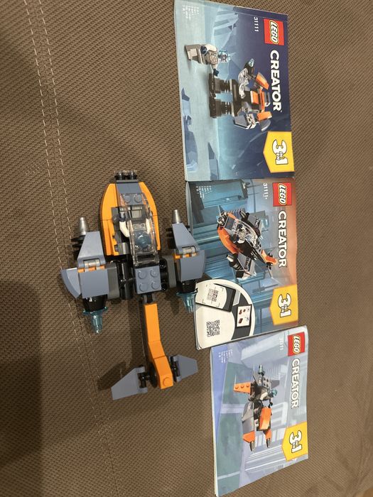 Lego, creator, 6+, лего