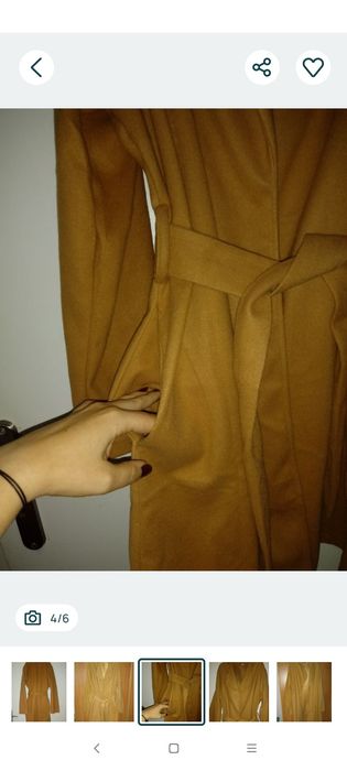 NOWY cienki płaszczyk damski roz.40