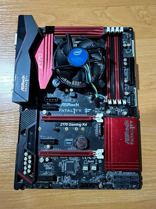 i5-6400 + ASRock Z170 Gaming K4 | LGA1151 | DDR4 | Gaming