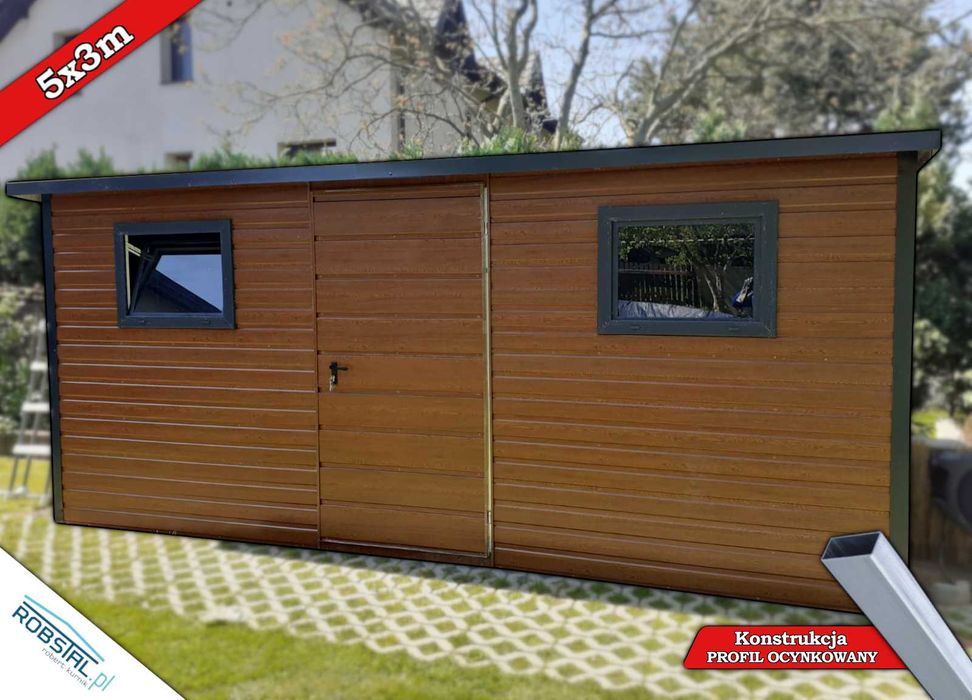 Garaż blaszany Blaszak od PRODUCENTA Gwarancja