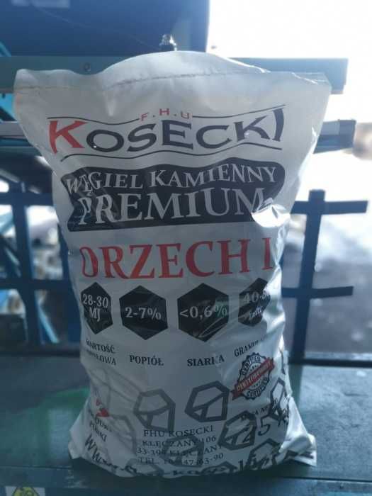Węgiel workowany ORZECH PREMIUM 25 KG - NAJLEPSZY WĘGIEL na rynku