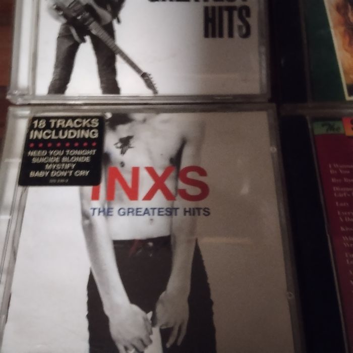 5 płyt CD INXS,Nelly Furtado, Marilyn Monroe,Greace