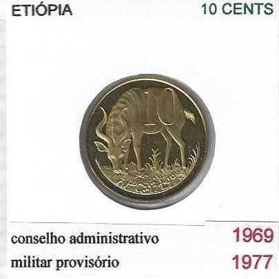 Etiópia - - - - - Moedas