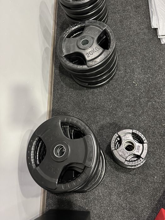 Блины для штанги , диски для грифа обрезиненные
