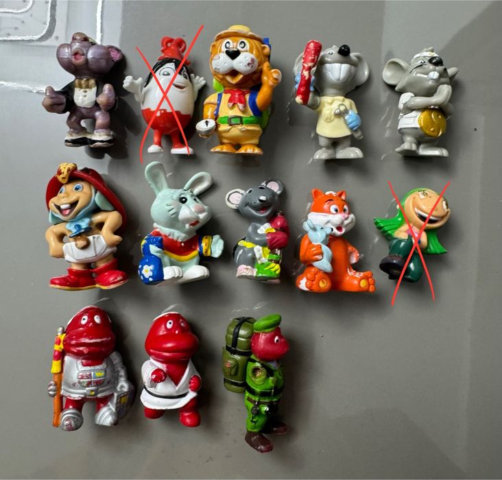 Кіндер, Kinder та інші фігурки