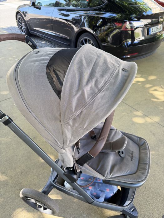 Carrinho Fame da maxi cosi + alcofa