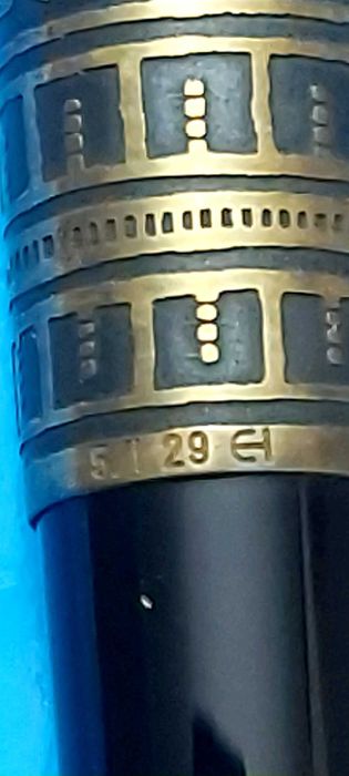 Caneta PELIKAN  "F" século XX,  made in German, Edição Limitada RARA