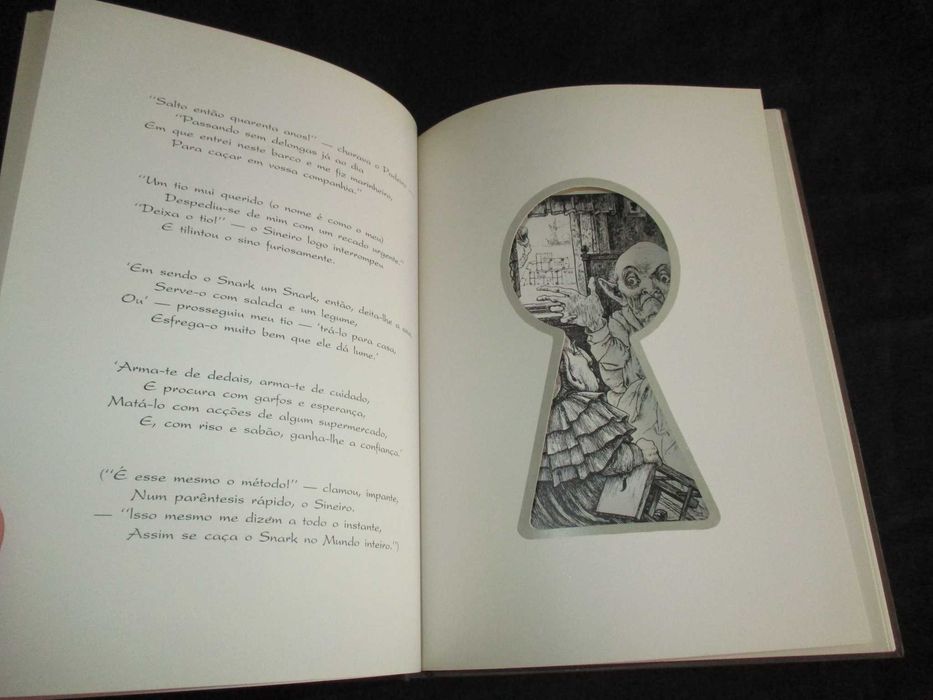 Livro A Caça ao Snark Lewis Carroll Afrontamento