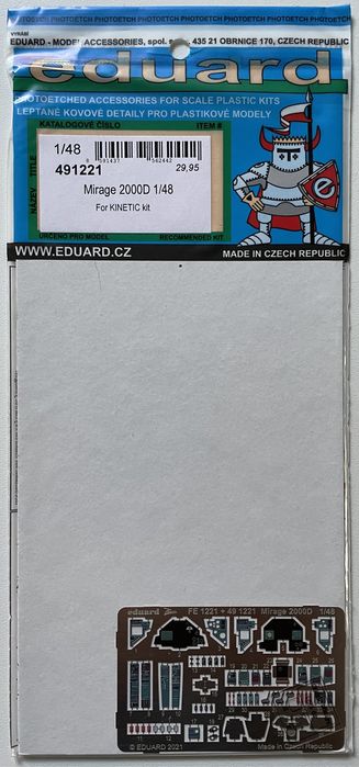 eduard 491221 (Mirage 2000D 1/48)
