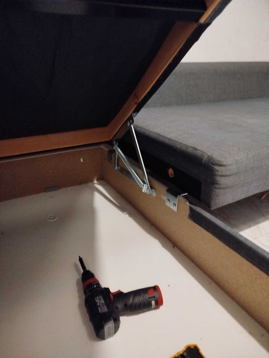 Sofá cama do IKEA k