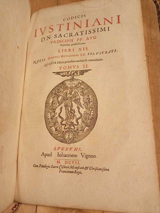 Starodruki 1607 Korpus Prawa Cywilnego 5/5 - Justynian - Feudalizm