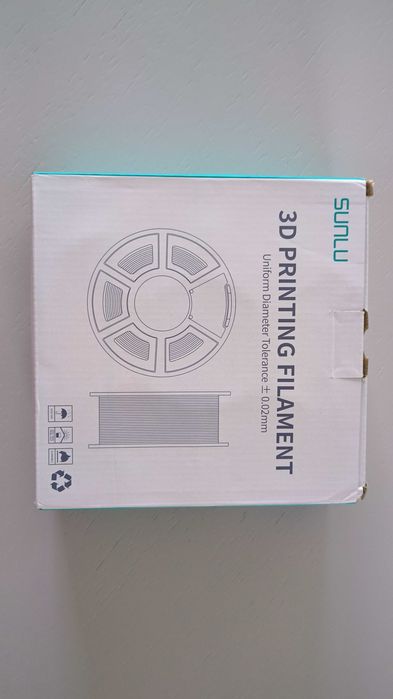 Filamento PETG da Sunlu - Preto (1Kg)