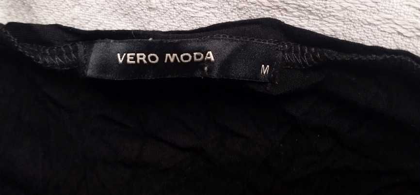 Футболка чорна легка М Vero moda блузка літня