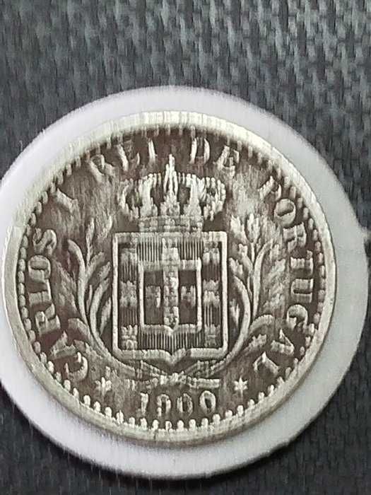 Portugal. Carlos I. 100 Reis 1900