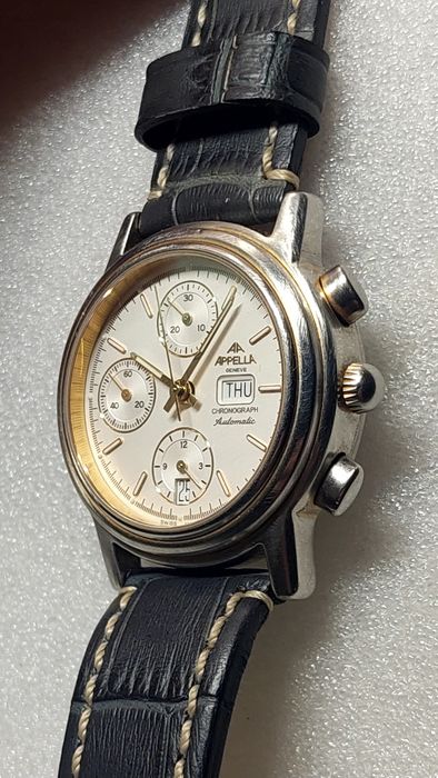 Часы механические хронограф Apella automatic